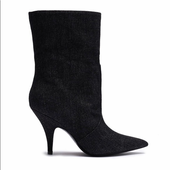 Kendall & Kylie Callie Mid Calf Denim Boot - Picture 2 of 3